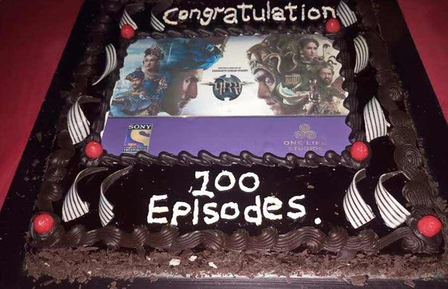  In pics: Porus team celebrates 100 episodes 