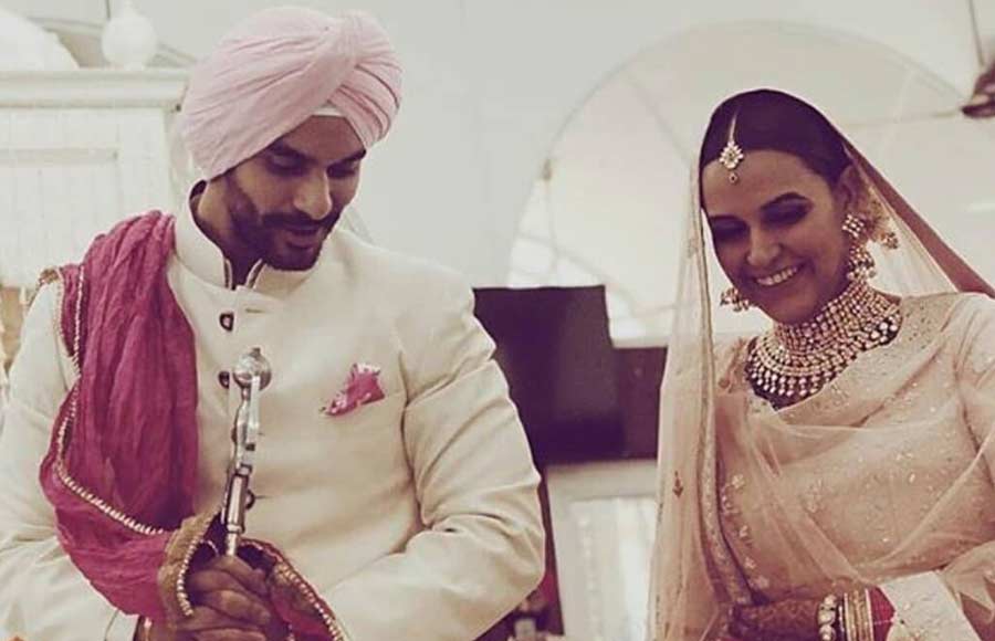 Angad Bedi and Neha Dhupia's wedding album