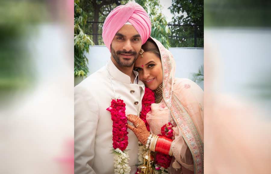 Angad Bedi and Neha Dhupia's wedding album