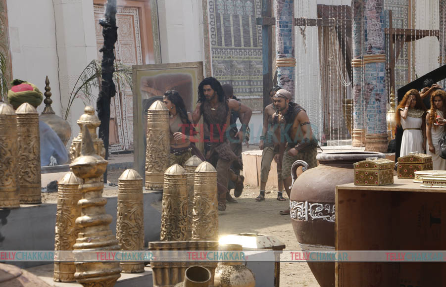 Exclusive: Candid moments from the sets of Sony TV's Porus