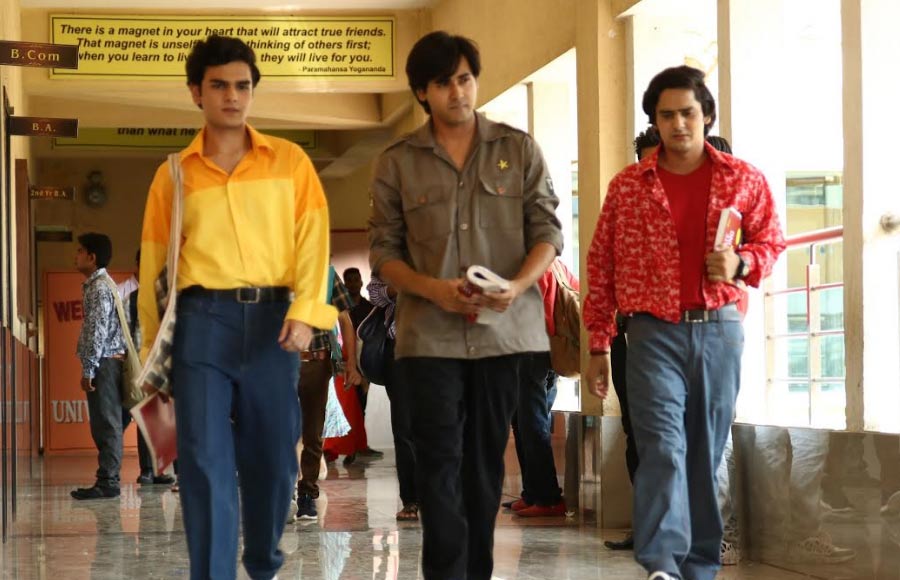 In pics: Sameer and Naina enjoy their first day in collage 