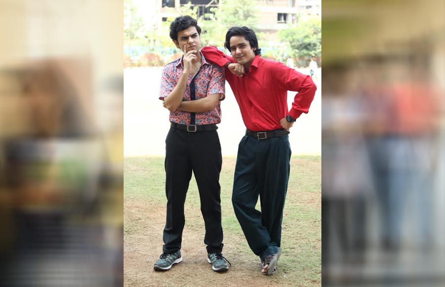 In pics: Sameer and Naina enjoy their first day in collage 