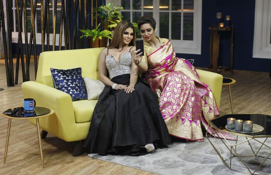 In pics: Rakhi, Arshi, Iqbal & Eijaz have gala time at Zee TV's JuzzBaatt 