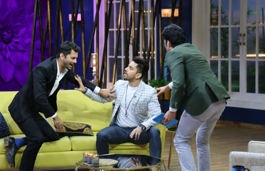 TV hunks Barun Sobti and Zain Imam grace Zee TV's JuzzBaatt