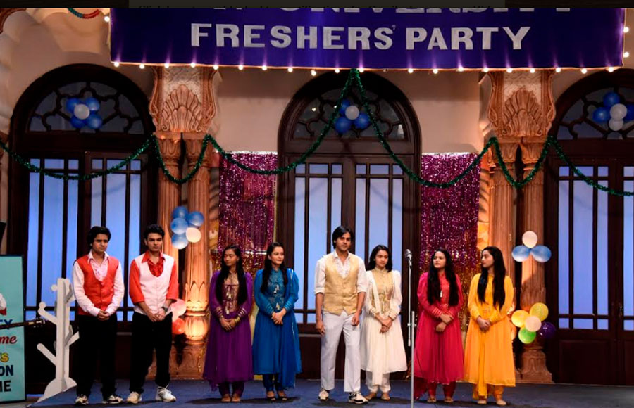 In pics: Freshers party in Yeh Un Dinon Ki Baat Hai