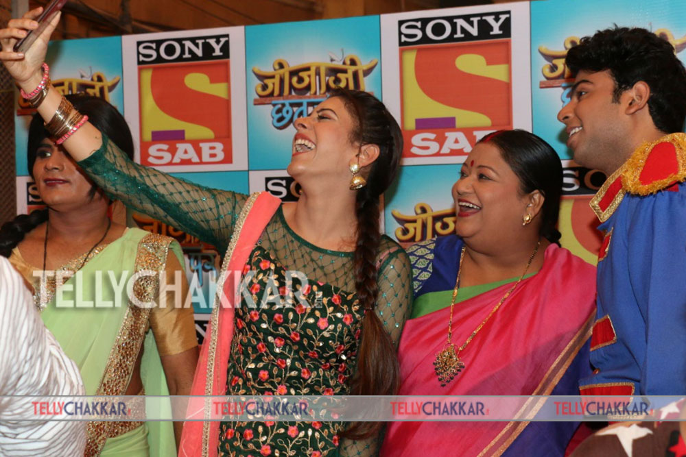 In pics: SAB TV's Jijaji Chhat Par Hai complete 100 episodes 