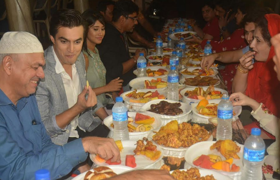  Iftaar celebration on the sets of Yeh Rishta 