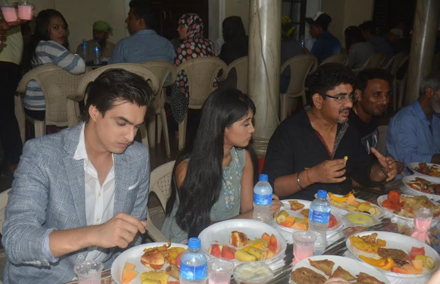  Iftaar celebration on the sets of Yeh Rishta 