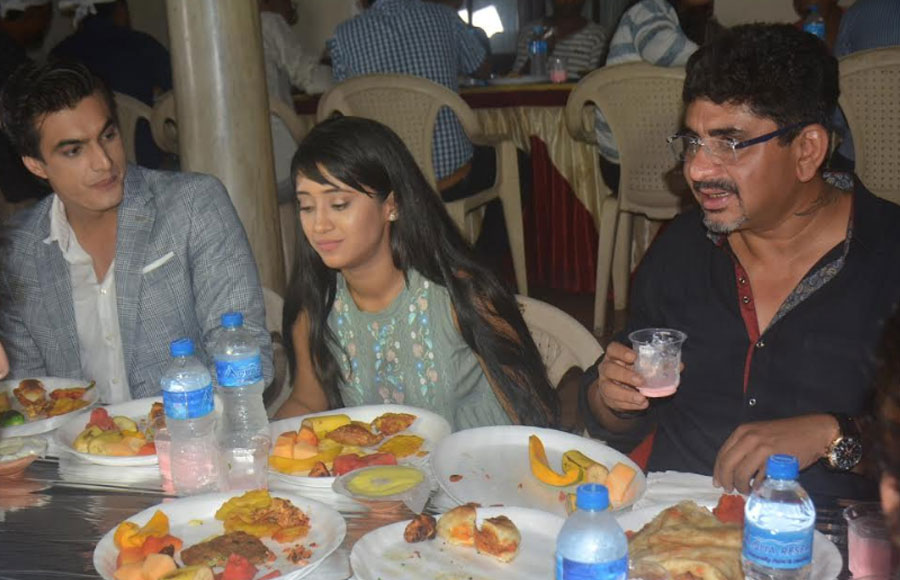  Iftaar celebration on the sets of Yeh Rishta 