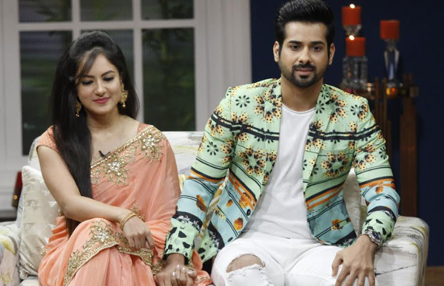 TV couples Pooja-Kunal & Mohit- Addite on the sets of JuzzBaatt