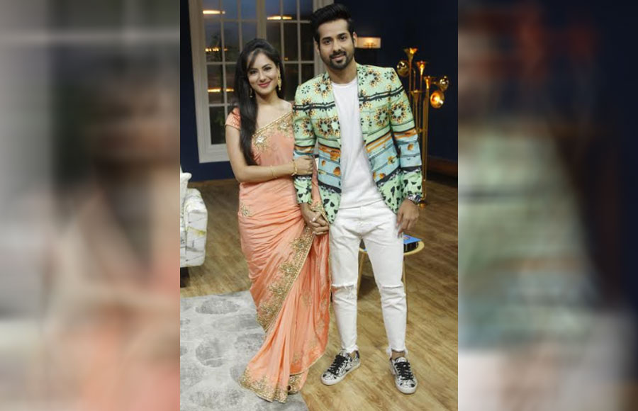 TV couples Pooja-Kunal & Mohit- Addite on the sets of JuzzBaatt