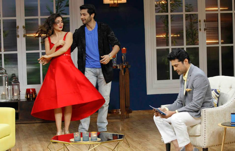 Mishal Raheja and Shraddha Arya's camaraderie in Zee TV's JuzzBaatt