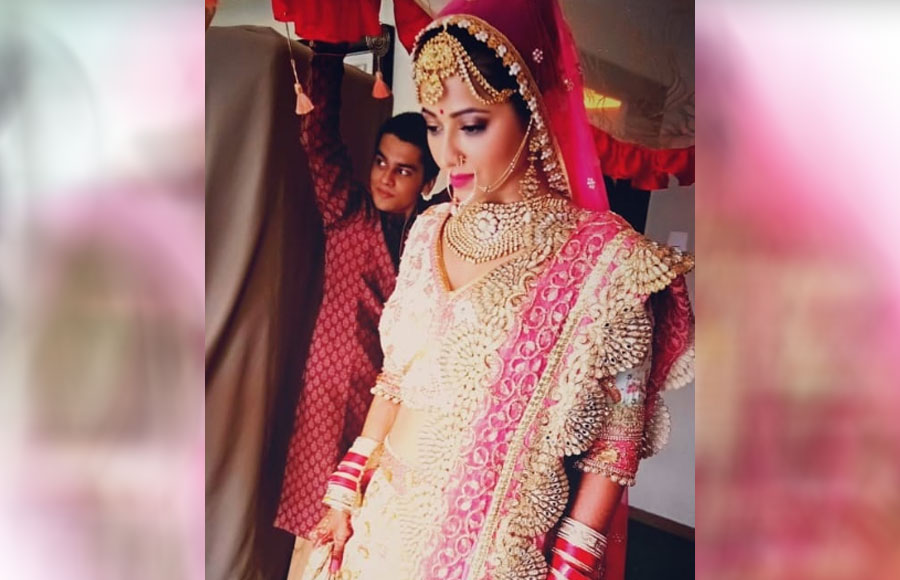 In pics: Ridheema Tiwari & Jaskaran Singh’s Punjabi wedding! 