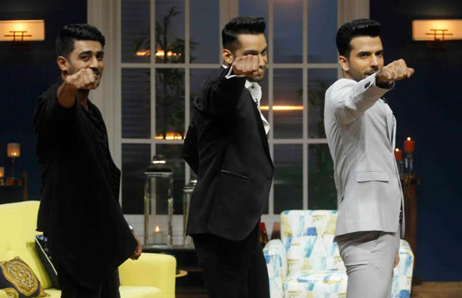 Manit Joura and Karan Vohra have 'Salman' moment on Zee TV's JuzzBaatt 