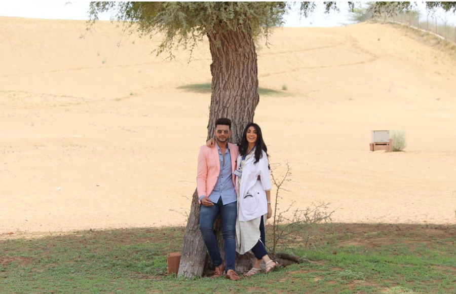 Karan Kundra‎ and Yogita Bihani