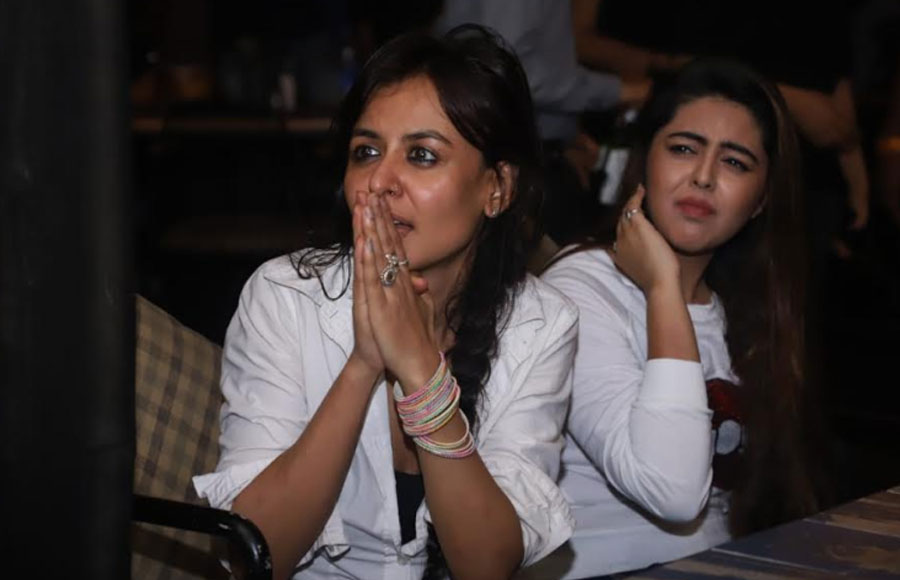 TV celebs enjoy watching Fifa finale! 