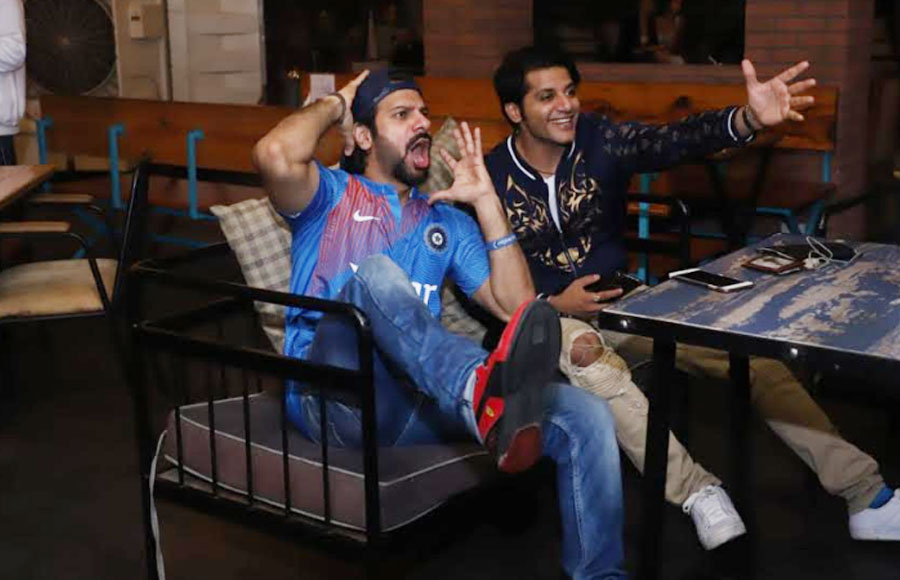 TV celebs enjoy watching Fifa finale! 