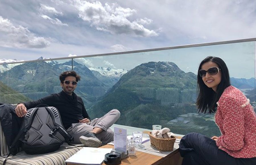 Sanaya Irani and Mohit Sehgal romance in Switzerland