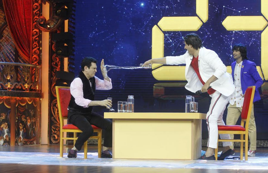 Water fight between the judges of India's Best Dramebaaz