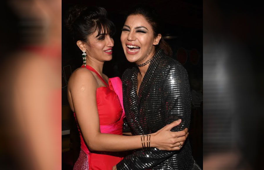 Debina Bonnerjee hosts surprise party for Bigg Boss Marathi contestant Smita Gondkar