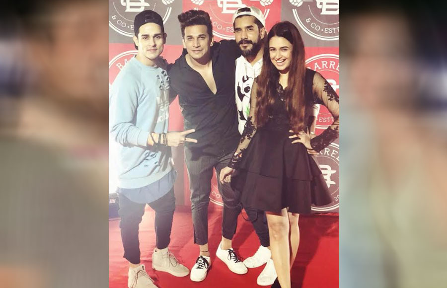 Inside Pics of Bigg Boss fame Priyank Sharma's B'day bash!