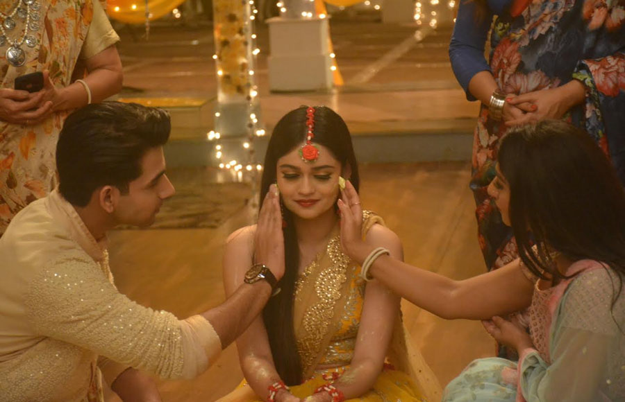 Haldi sequence in Yeh Rishta Kya Kehlata Hai