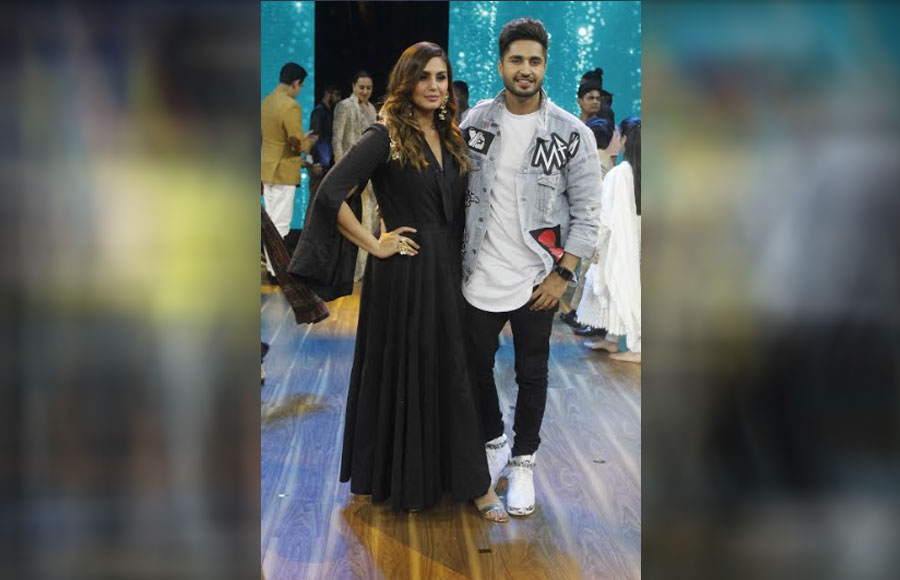 Sonakshi Sinha and Jassi Gill grace the sets of India's Best Dramebaaz