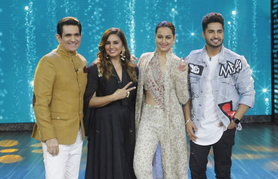 Sonakshi Sinha and Jassi Gill grace the sets of India's Best Dramebaaz