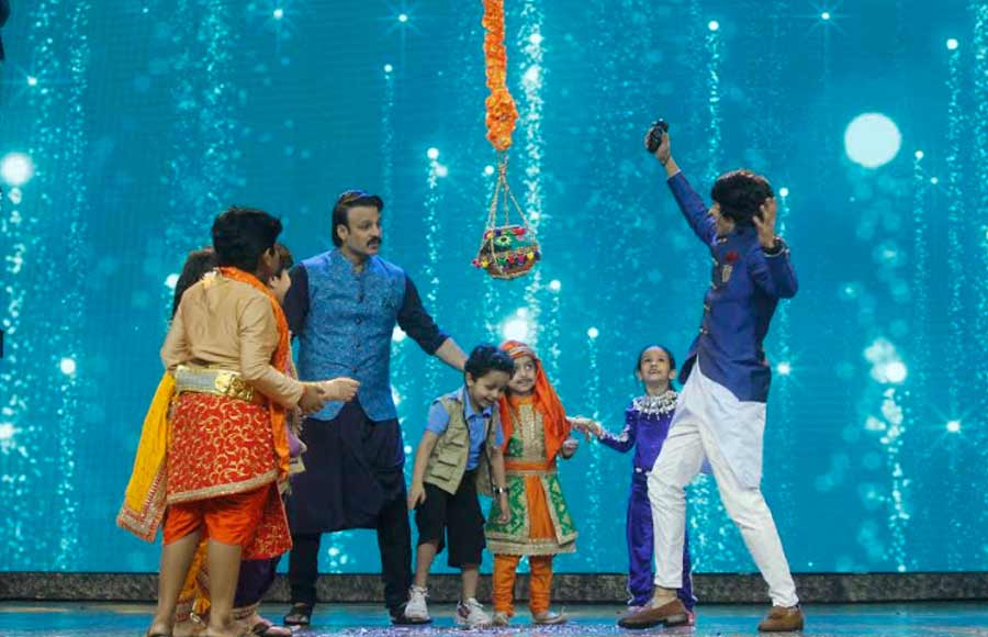 Janmashtami celebrations on India's Best Dramebaaz with Team Paltan