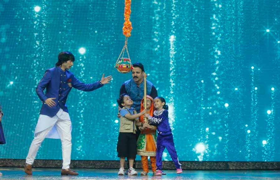 Janmashtami celebrations on India's Best Dramebaaz with Team Paltan