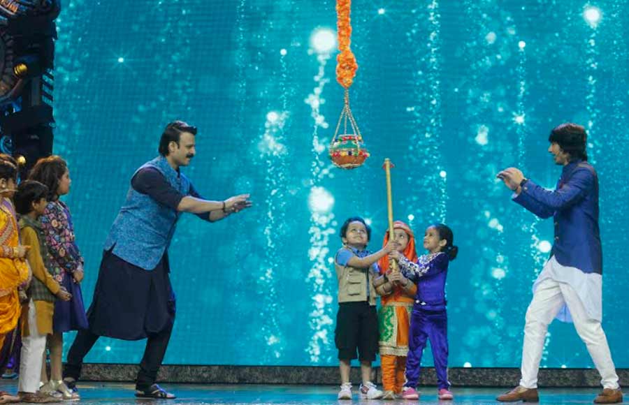 Janmashtami celebrations on India's Best Dramebaaz with Team Paltan