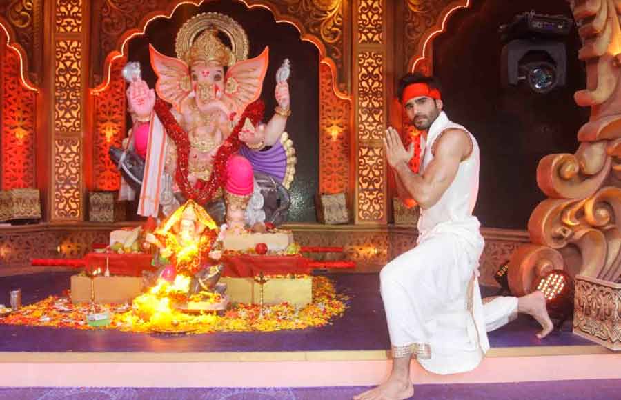 Grand celebration of Kundali Bhagya's Ganesh Utsav