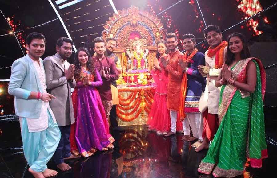 Maha Ganpati special on Indian Idol 10