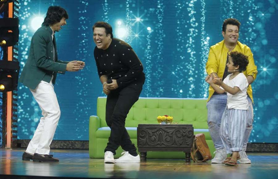 Govinda and Varun Sharma promotes Fryday at India’s best dramebaaz Semi Finale