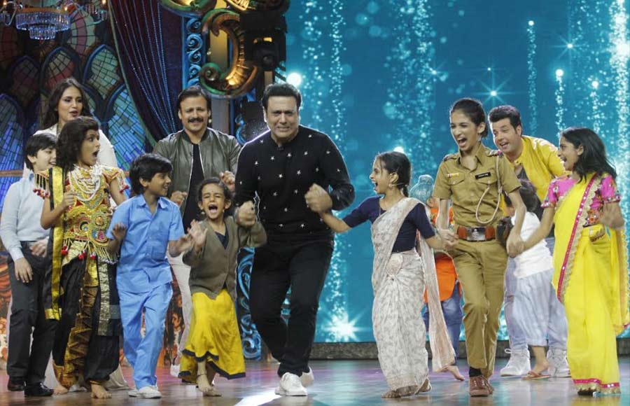 Govinda and Varun Sharma promotes Fryday at India’s best dramebaaz Semi Finale