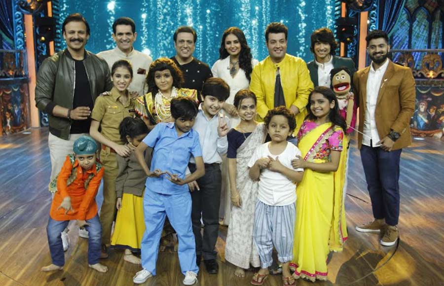 Govinda and Varun Sharma promotes Fryday at India’s best dramebaaz Semi Finale