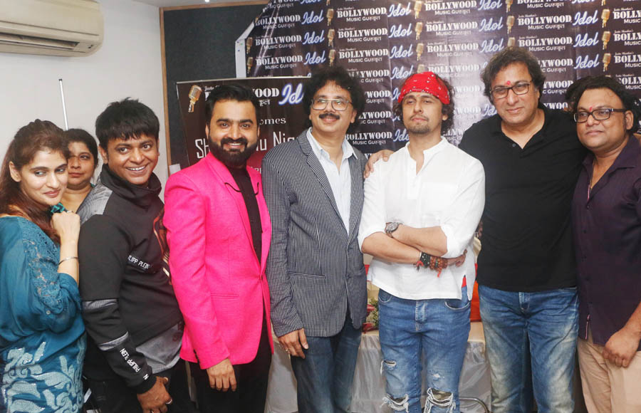 Sonu Nigam and Talat Aziz inaugurate Jeetu Shankar's Music Academy & Recording Studio