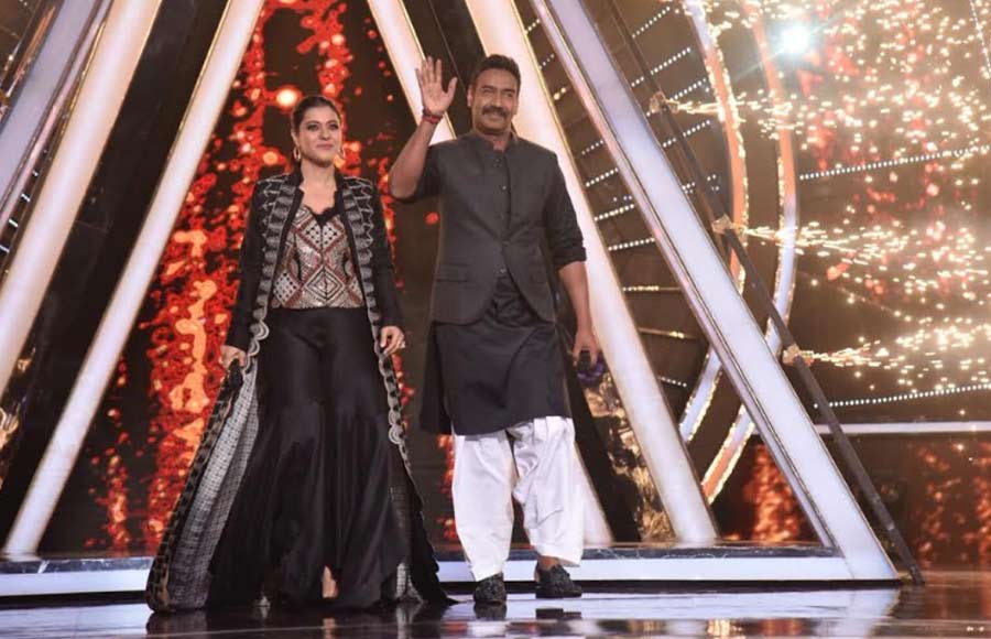 Kajol and Ajay Devgn grace Indian Idol