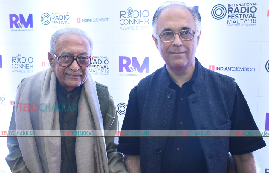 Ameen sayani and  Rajil Sayani