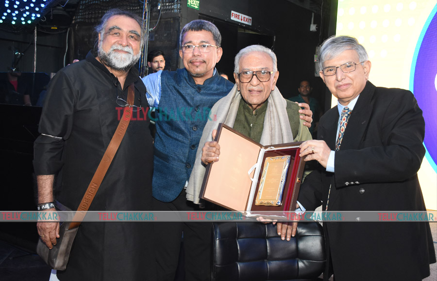 Prahlad Kakkar, Anil Wanvari, Ameen Sayani and Sam Balsara