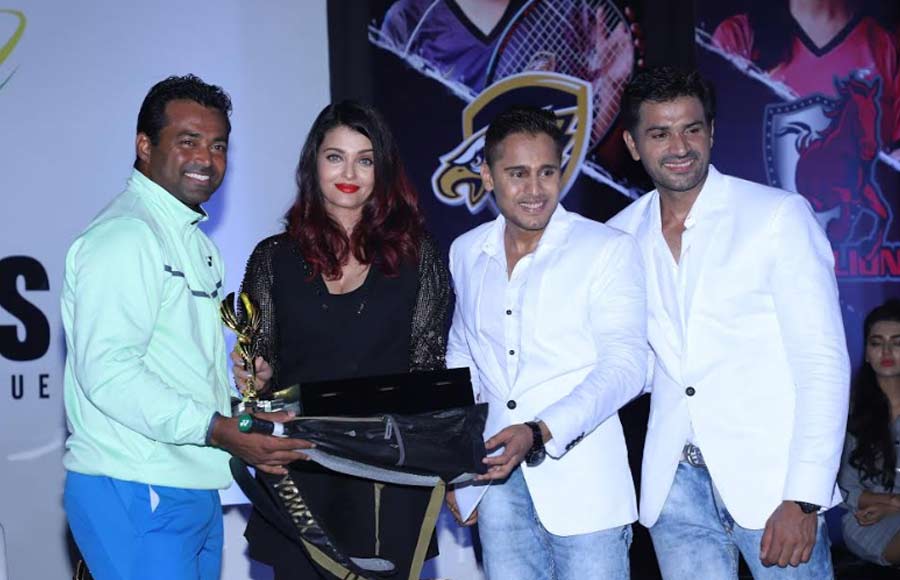 Aishwarya Rai Bachchan and Leander Paes grace Tennis Premier League