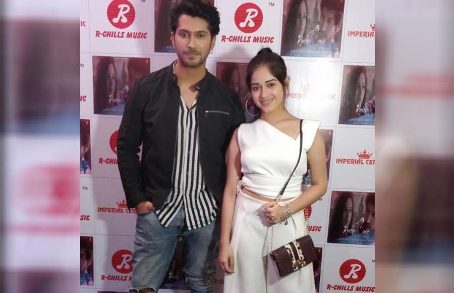 Launch of Namish Taneja and Jannat Zubair's music video 'Kaise Main' 