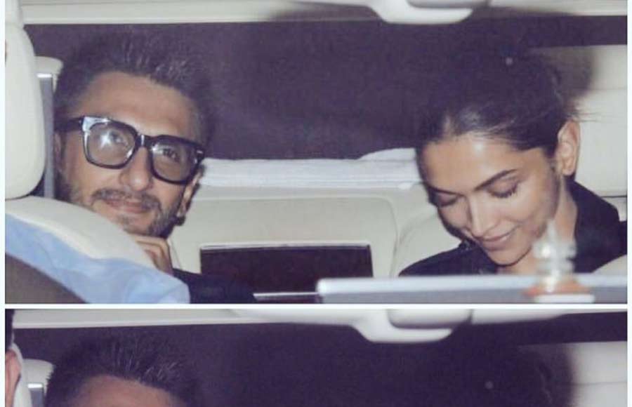 In Pics: Deepika and Ranveer gives us major couple goals