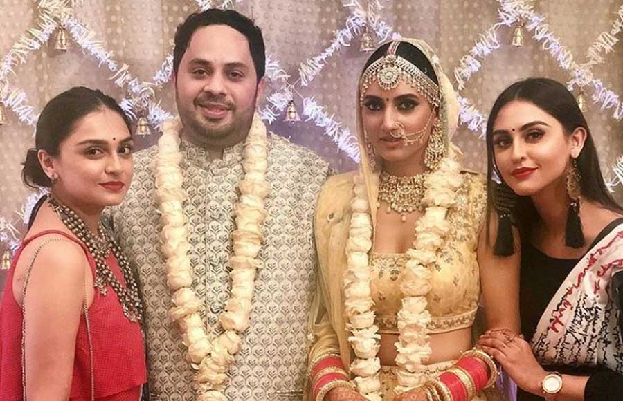 TV celebs shower best wishes on Additi Gupta- Kabir Chopra's wedding