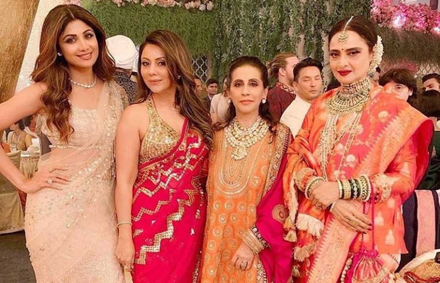 Celeb galore at Eisha Ambani and Anand Parimal's wedding ceremony