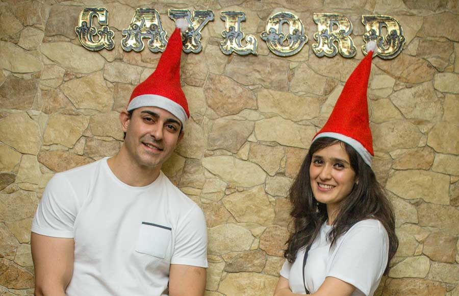 Gautam and Pankhuri celebrate Christmas with NGO kids  