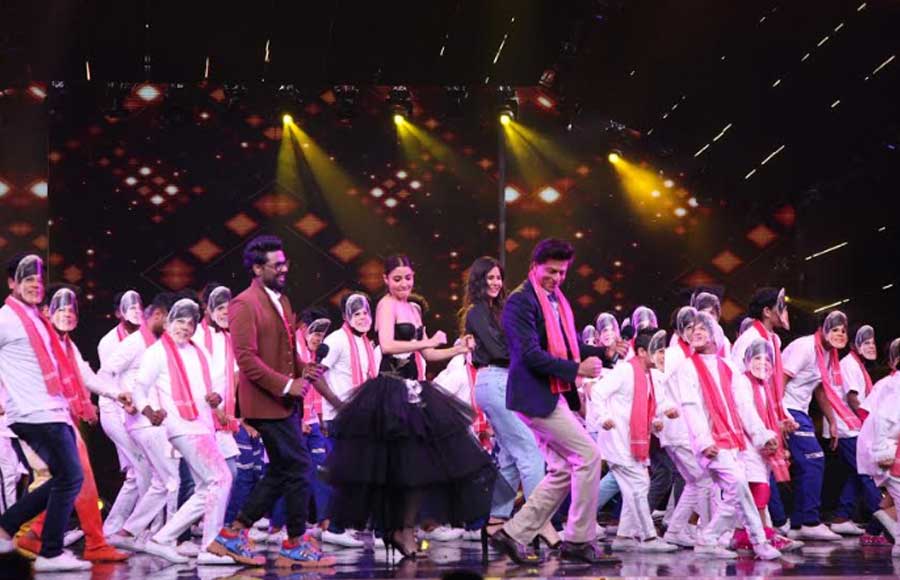 SRK and Remo's dance on the sets of Dance +