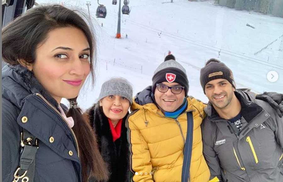 Divyanka and Vivek enjoy a lovely vacation in Switzerland