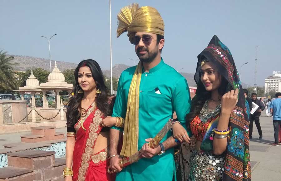 Main Bhi Ardhangini cast explores Jaipur during their shoot