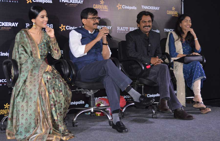 Press Conference of the movie Thackeray